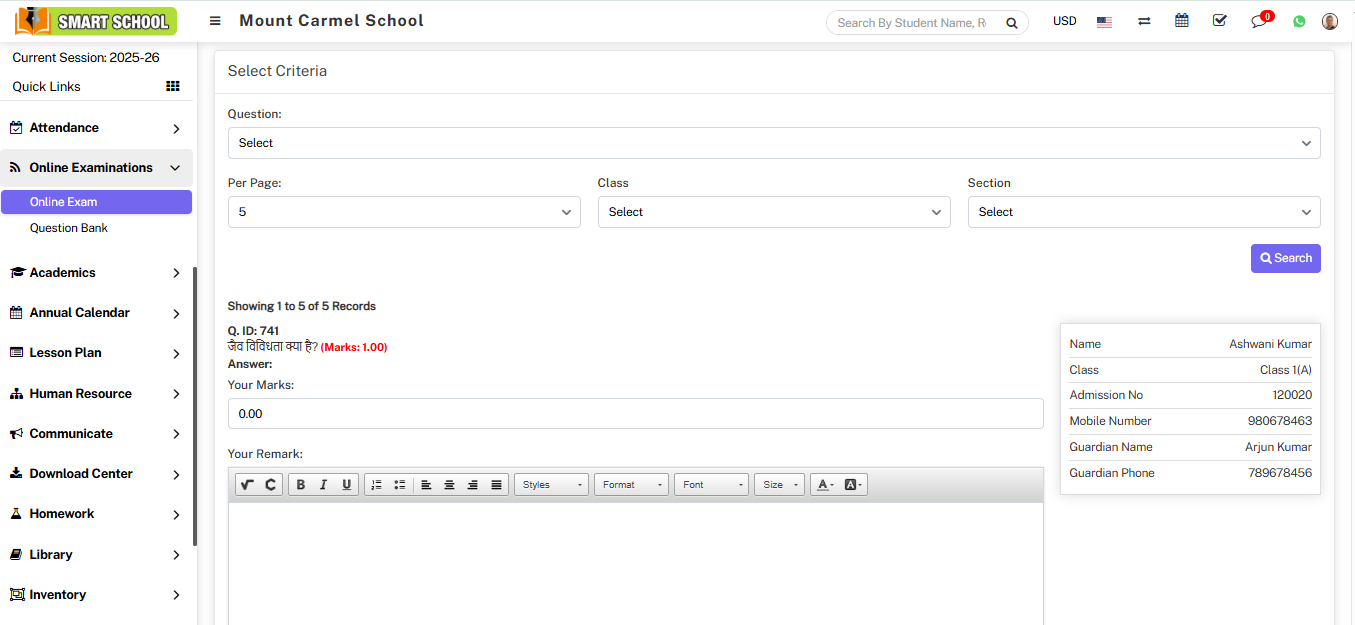 evaluate answer image