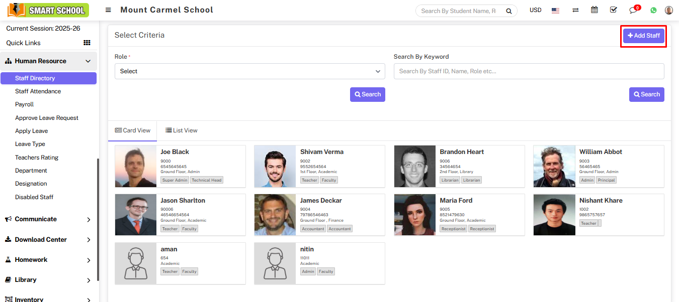 staff directory image