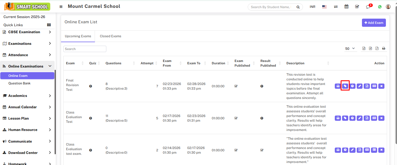 assign student image