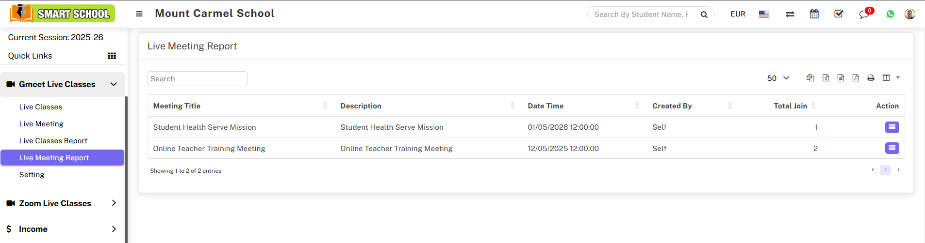 Join Gmeet Live Meeting image