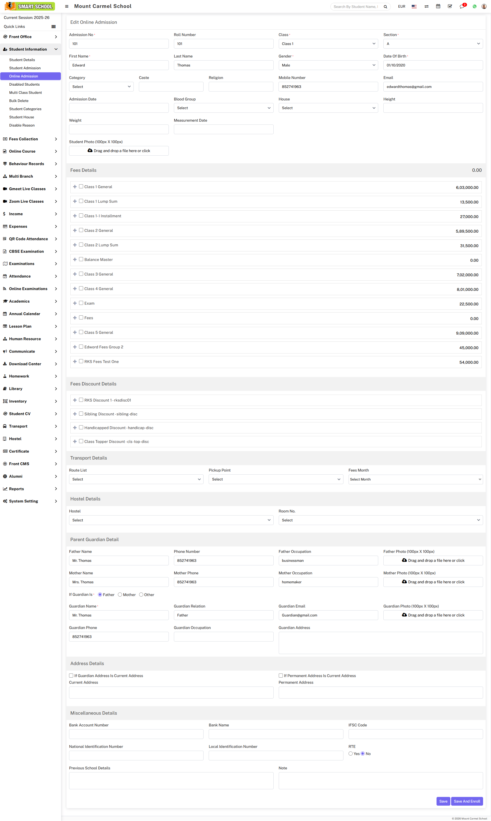 online student edit image