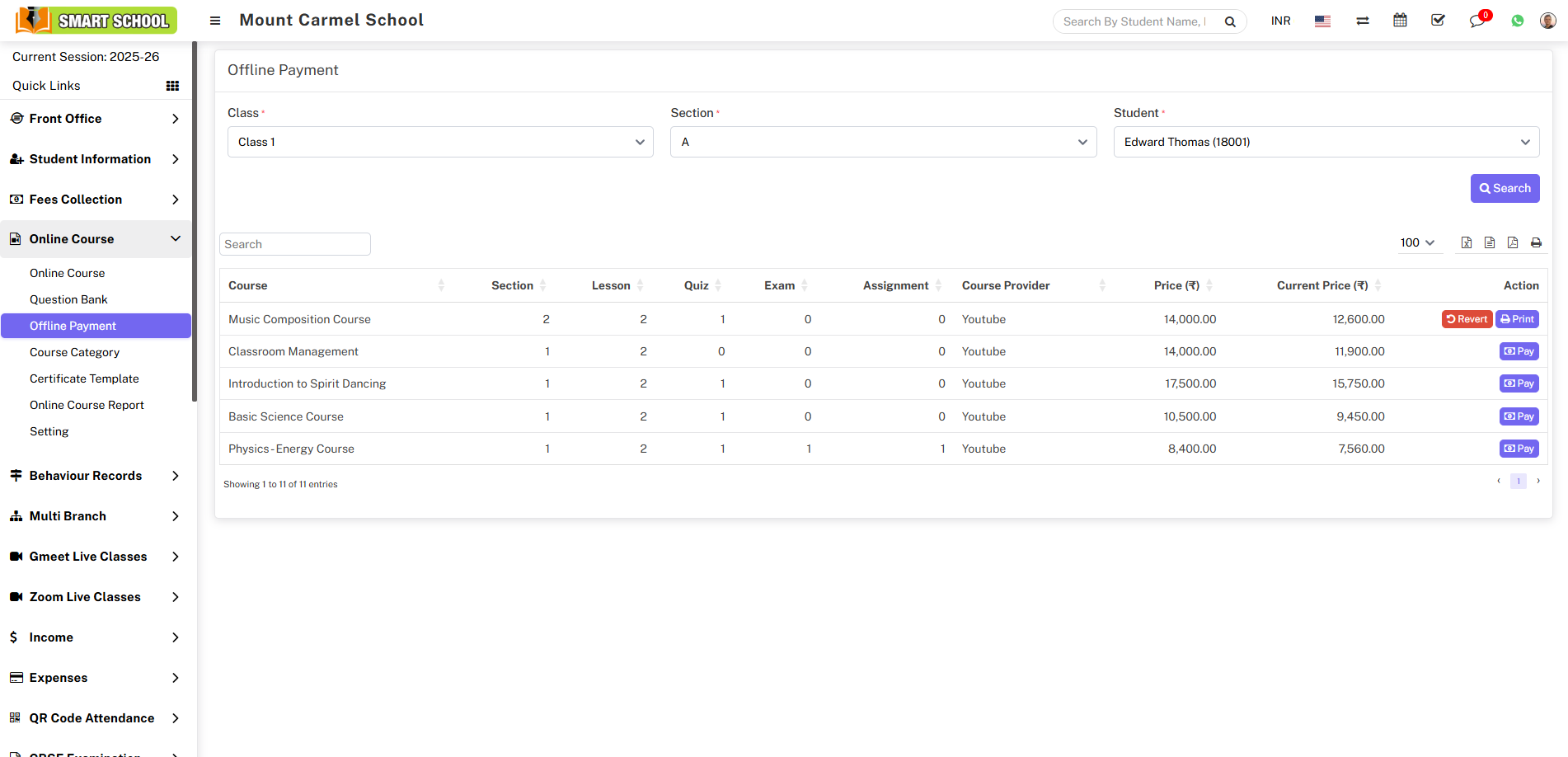 revertoffline fees image