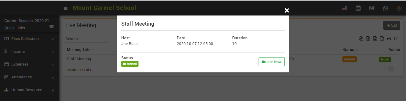 Join Live Meeting Image